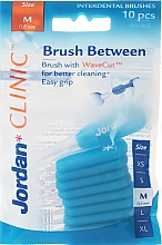 Düfte, Parfümerie und Kosmetik Interdentalzahnbürsten Clinic M 0,6 mm blau 10 St. - Jordan Clinic Interdental Brush M