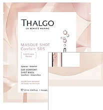 Gesichtsmaske - Thalgo Masque Shot - Express Comfort Shot Mask — Bild N1