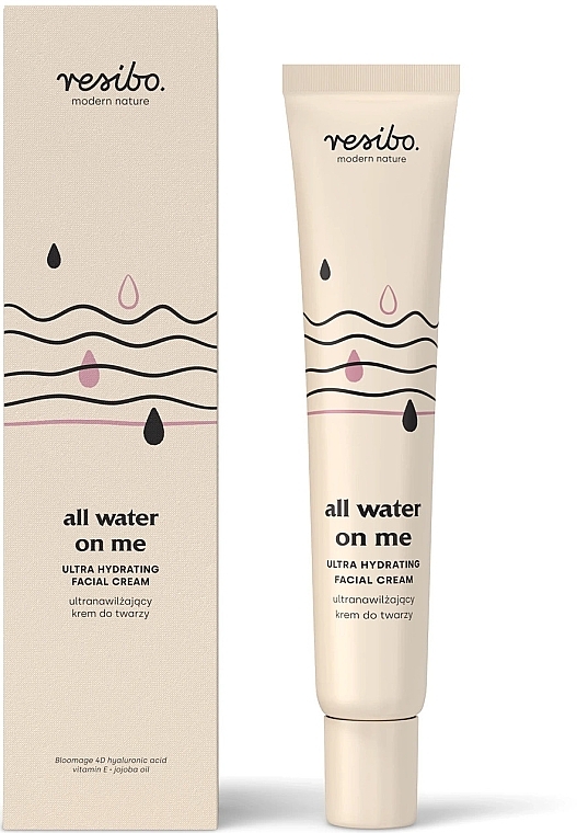 Ultra-feuchtigkeitsspendende Gesichtscreme - Resibo All Water On Me Ultra-hydrating Cream	 — Bild N1