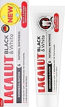 Zahnpasta - Lacalut Black & White Toothpaste	 — Bild N2