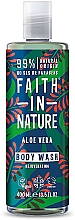 Düfte, Parfümerie und Kosmetik Feuchtigkeitsspendendes Duschgel Aloe Vera - Faith In Nature Aloe Vera Body Wash