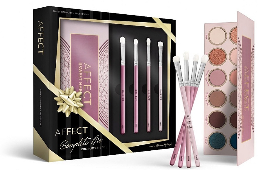 Set - Affect Complete Me Set (palette/12x2g + brush/4pcs) — Bild N3