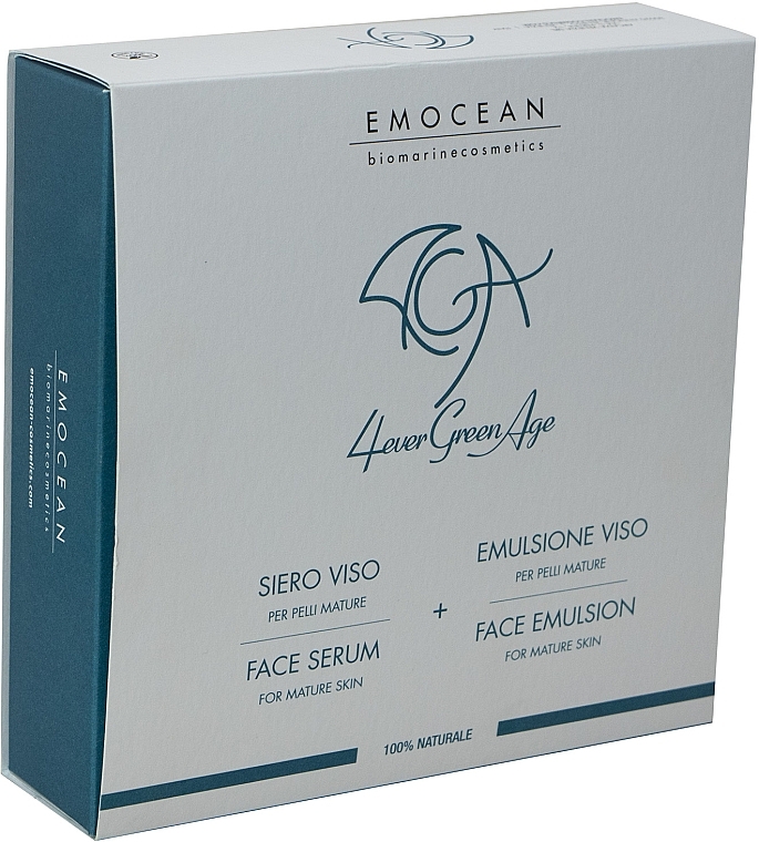 Set - Emocean 4Ever Green (Gesichtsemulsion 50ml + Gesichtsserum 30ml)  — Bild N7