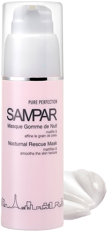 Gesichtsmaske gegen Akne für die Nacht - Sampar Pure Perfection Nocturnal Rescue Mask — Bild N2