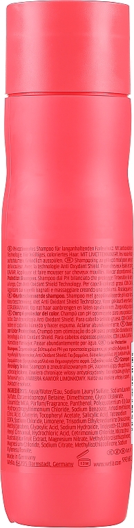 Schützendes Shampoo für kräftiges und coloriertes Haar - Wella Professionals Invigo Brilliance Coarse Hair Shampoo — Bild N4