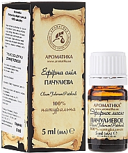 Düfte, Parfümerie und Kosmetik Ätherisches Öl Patchouli - Aromatika