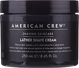 Düfte, Parfümerie und Kosmetik Feuchtigkeitsspendende Rasiercreme für alle Hauttypen - American Crew Shaving Skincare Lather Shave Cream