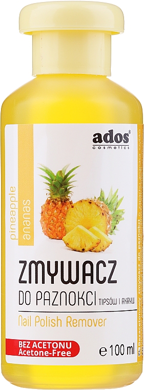 Nagellackentferner ohne Aceton Ananas - Ados Nail Polish Remover — Bild N1