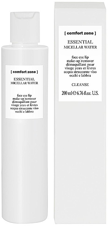 Mizellen-Reinigungswasser für alle Hauttypen - Comfort Zone Essential Micellar Water — Bild N1