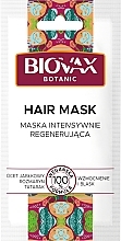 Düfte, Parfümerie und Kosmetik Regenerierende Haarmaske Apfelessig - Biovax Botanic Hair Mask (Probe)