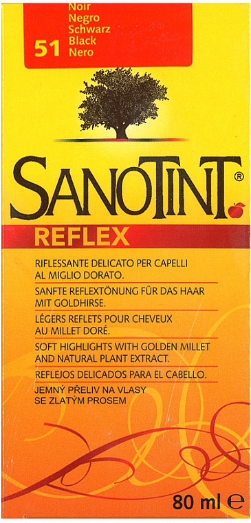 Sanfte Reflextönung für das Haar mit Goldhirse - Sanotint Reflex