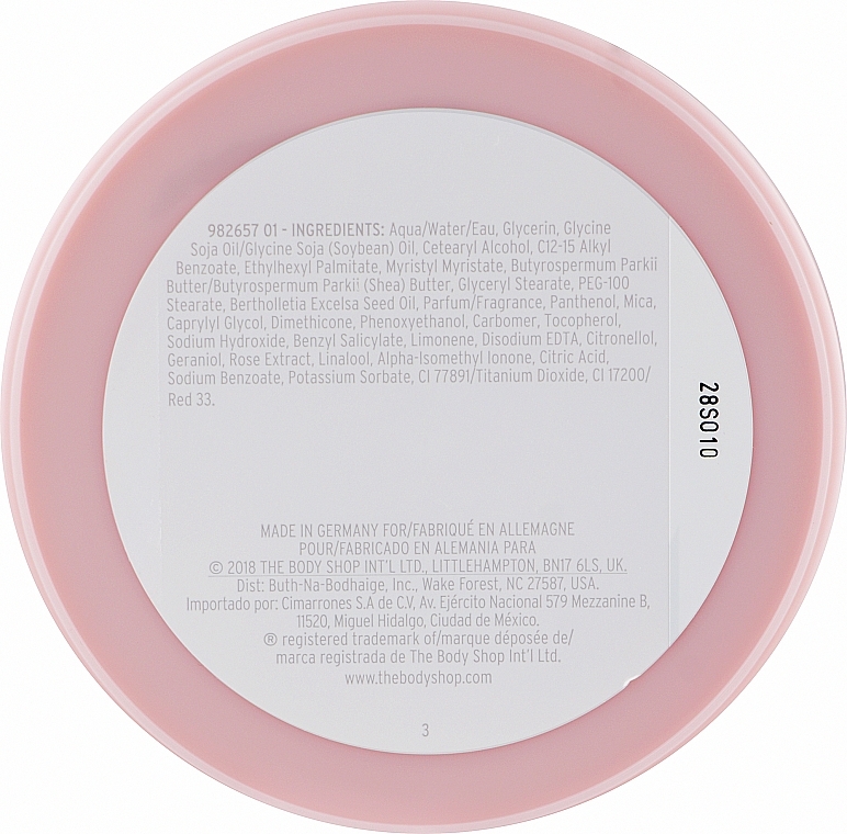 Körperöl - The Body Shop British Rose Instant Glow Body Butter — Bild N3