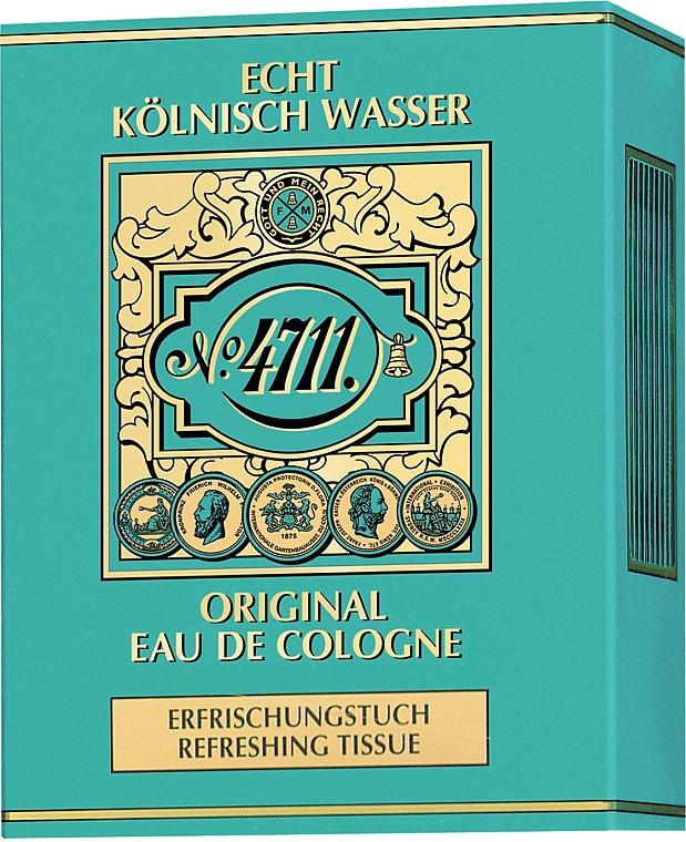 Maurer & Wirtz 4711 Original Eau de Cologne - Erfrischungstücher 10 St.  — Bild N2