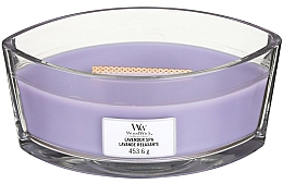 Düfte, Parfümerie und Kosmetik Duftkerze im Glas Lavender Spa - Woodwick Hearthwick Flame Ellipse Candle Lavender Spa