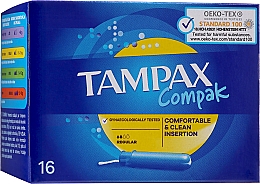 Düfte, Parfümerie und Kosmetik Tampons mit Applikator 16 St. - Tampax Compak Regular