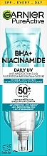 Düfte, Parfümerie und Kosmetik Leichtes Gesichtsfluid - Garnier Pure Active BHA+ Niacynamid Daily UV Anti-Imperfection Fluid