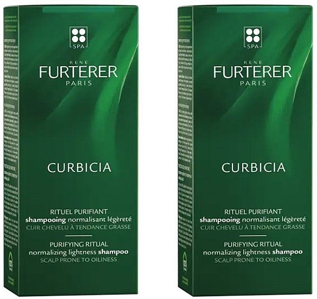Set - Rene Furterer Curbicia (Shampoo 2x150ml)  — Bild N1