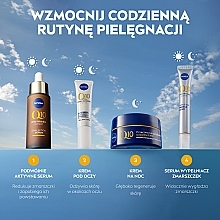 Feuchtigkeitsspendende Anti-Falten-Nachtcreme für alle Hauttypen - NIVEA Visage Q10 Plus Night Cream — Bild N8