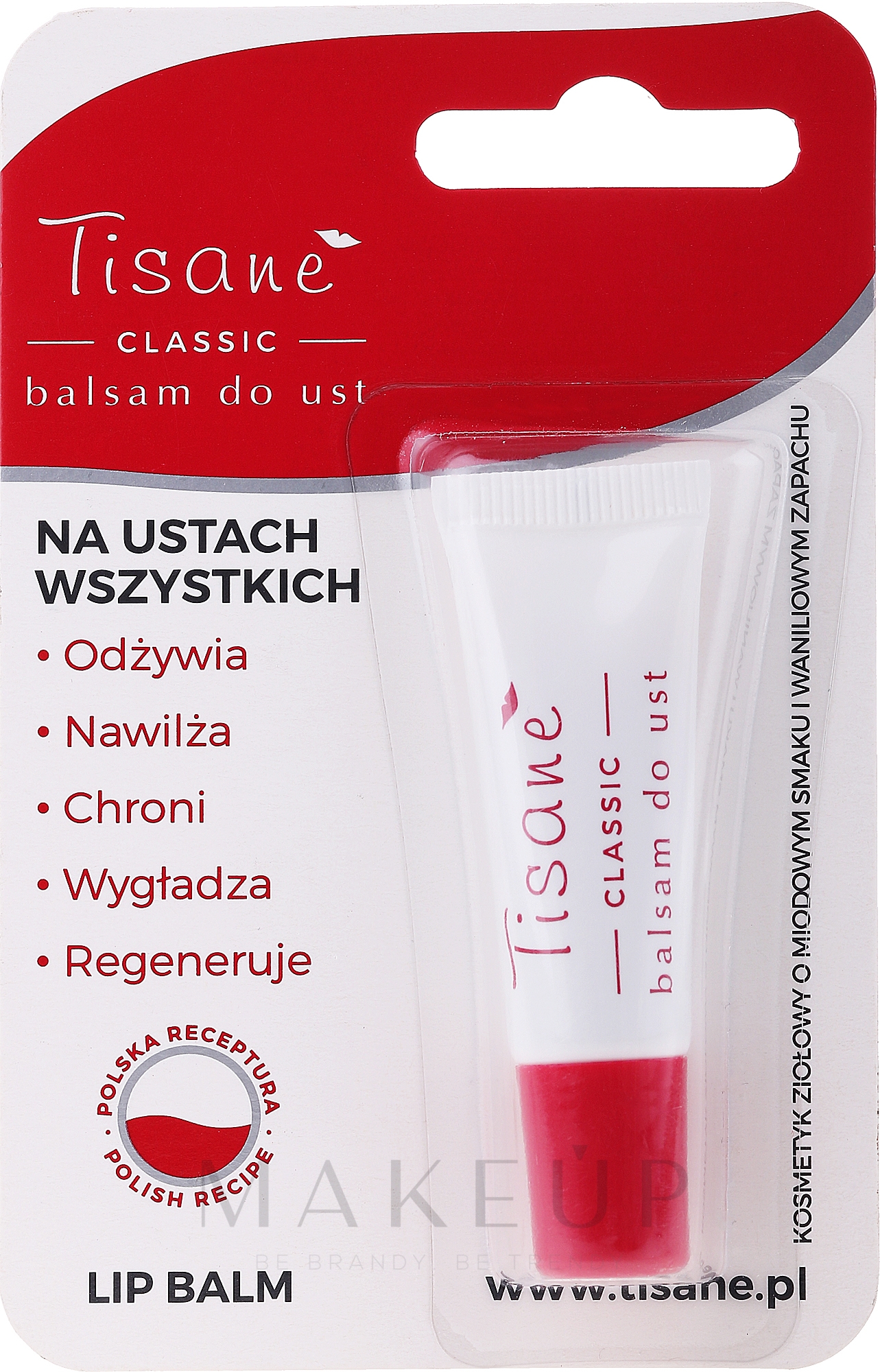 Regenerierender und feuchtigkeitsspendender Lippenbalsam - Farmapol Tisane Classic Lip Balm — Bild 4.7 g
