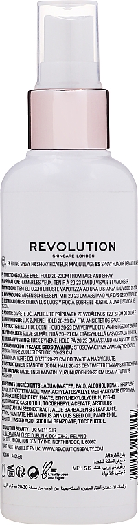 Antibakterielles Make-up-Fixierspray - Revolution Skincare Anti-Bacterial Base Fix — Bild N2