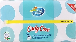 Düfte, Parfümerie und Kosmetik Doppellagige Kosmetiktücher 120 St. - Soft Flower Only One
