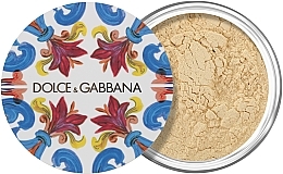 Düfte, Parfümerie und Kosmetik Loser Gesichtspuder - Dolce & Gabbana Solar Glow Translucent Loose Setting Powder