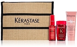 Düfte, Parfümerie und Kosmetik Set - Kerastase Soleil (Shampoo 80ml + Conditioner 75ml + Öl 50ml) 