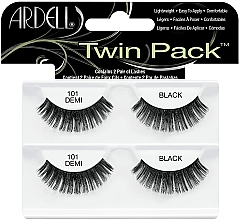 Düfte, Parfümerie und Kosmetik Künstliche Wimpern - Ardell Demi Black Lashes Twin Pack 101