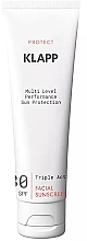 Düfte, Parfümerie und Kosmetik Sonnenschutzcreme - Klapp Multi Level Performance Sun Protection Cream SPF30 