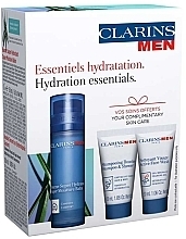 Set - Clarins Men Hydration Essentials (f/balm/50ml + wash/gel/30ml + shm/sh/gel/30ml + eye/ser/0.9ml) — Bild N2