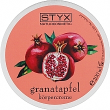 Düfte, Parfümerie und Kosmetik Körpercreme mit Granatapfel - Styx Naturcosmetic Body Cream