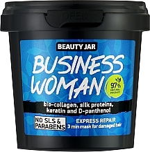 Düfte, Parfümerie und Kosmetik Haarmaske - Beauty Jar Business Woman Express Repair 3 Min Mask For Damaged Hair