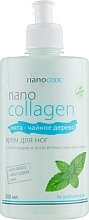 Fußcreme Minze und Teebaum - NanoCode NanoCollagen — Bild N2