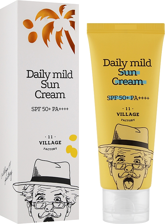 Sonnenschutzcreme - Village 11 Factory Daily Mild Sun Cream SPF 50+ PA++++ — Bild N2