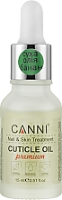 Nagelhautöl Banane - Canni Cuticle Oil Premium — Bild N1