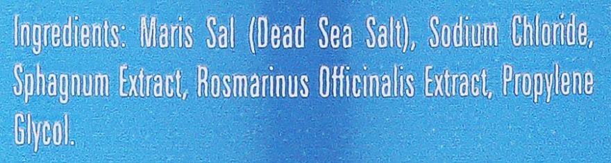 Salz aus dem Toten Meer mit Rosmarin - BingoSpa The Salt From The Dead Sea With Mud And Rosemary — Bild N2