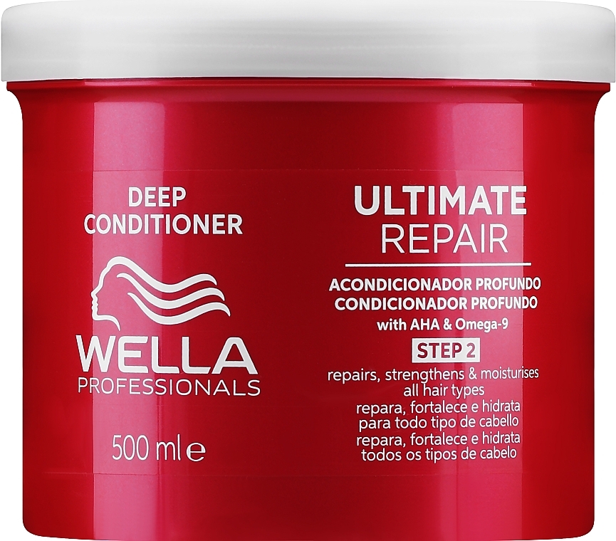 Conditioner für alle Haartypen - Wella Professionals Ultimate Repair Deep Conditioner With AHA & Omega-9 — Bild N14