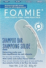 Haarshampoo mit Brennnessel- und Malvenblütenextrakten - Foamie Life Balance Shampoo Bar — Bild N1