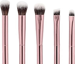 Augen-Make-up Pinselset 5-tlg. - Glov Eye Makeup Brushes Pink — Bild N2