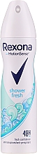 Düfte, Parfümerie und Kosmetik Deospray Antitranspirant - Rexona Motion Sense Shower Fresh Deodorant Spray