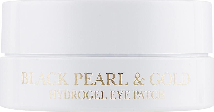 Hydrogel-Augenpatches mit Gold und mit schwarzen Perlen - Petitfee & Koelf Black Pearl&Gold Hydrogel Eye Patch — Foto N2