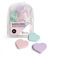 Düfte, Parfümerie und Kosmetik Make-up Schwamm Herz rosa - IDC Institute Makeup Sponge Heart