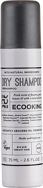 Trockenshampoo - Ecooking Dry Shampoo (Mini)  — Bild N1