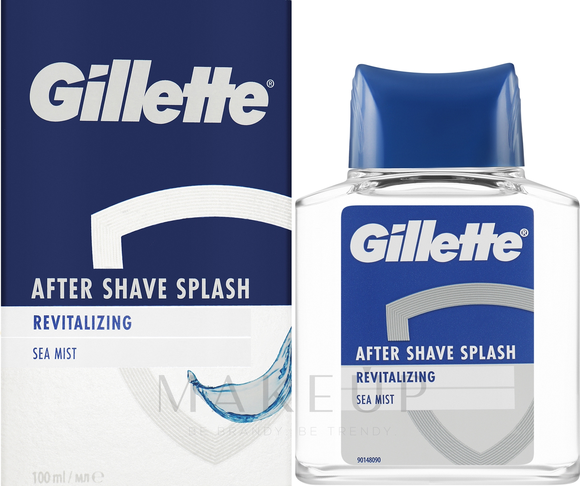 After Shave Lotion - Gillette Series After Shave Splash Revitalizing Sea Mist — Bild 100 ml