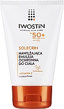 Sonnenschutzemulsion für empfindliche und zu Allergie neigende Haut SPF 50+ - Iwostin Solecrin Emulsion SPF50+ — Bild N2