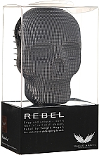 Düfte, Parfümerie und Kosmetik Entwirrbürste schwarz-chrom 10x7 cm - Tangle Angel Rebel Brush Black Chrome