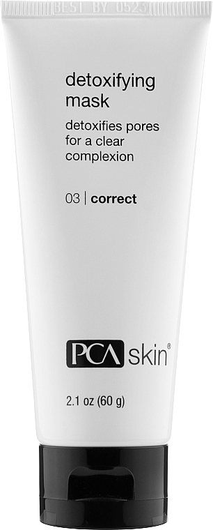 Reinigende Gesichtsmaske mit weißer Aktivkohle - PCA Skin Detoxifying Mask — Bild N1