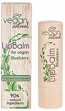 Lippenbalsam Blaubeere - Vegan Natural Lip Balm For Vegan Blueberry — Bild N1