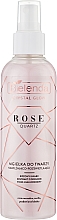 Düfte, Parfümerie und Kosmetik Feuchtigkeitsspendendes Gesichtsspray mit Rosenquarzkristallen - Bielenda Crystal Glow
