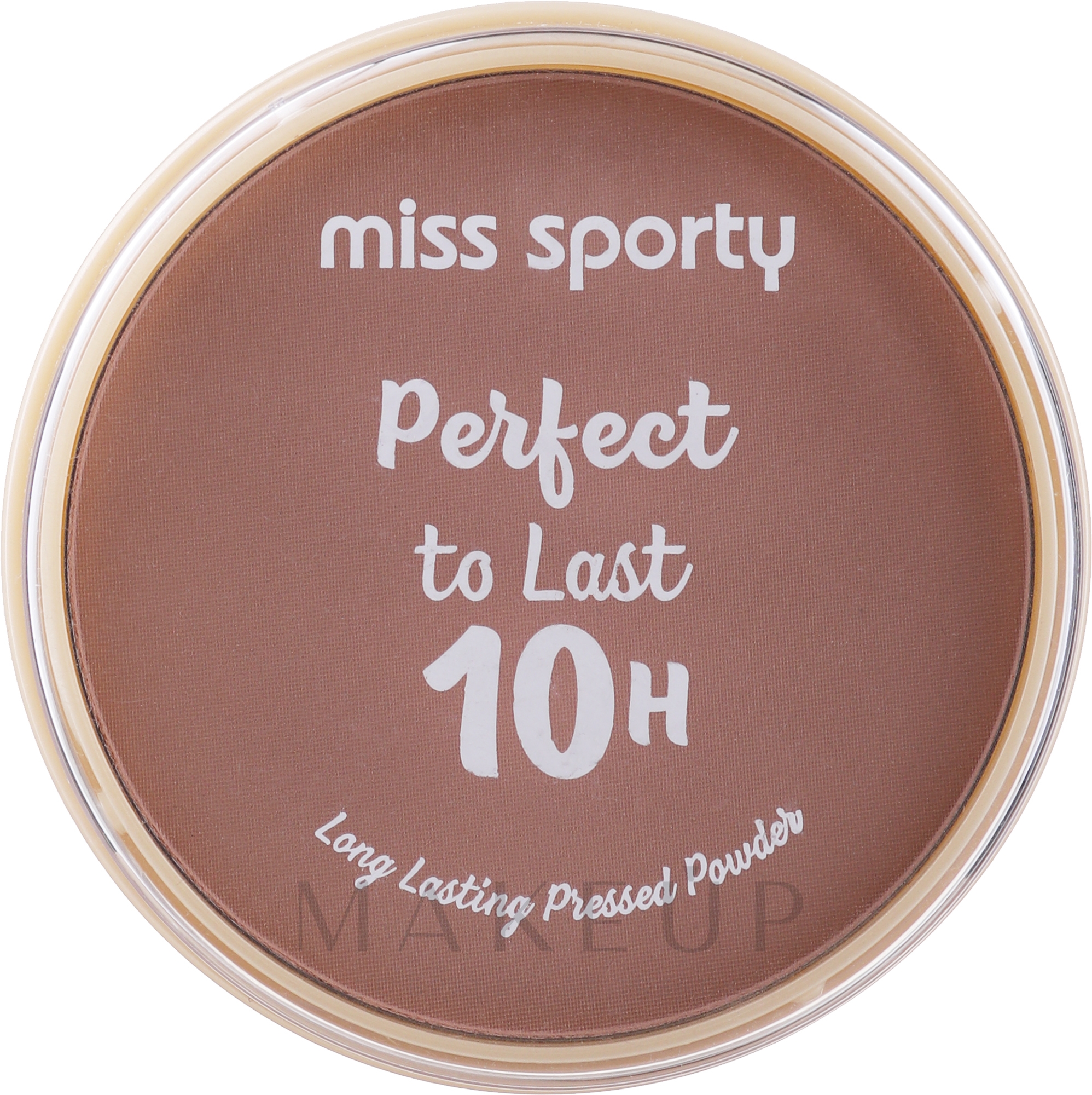 Langanhaltender Kompaktpuder - Miss Sporty Perfect To Last 10H Long Lasting Pressed Powder — Bild 010 - Porcelain